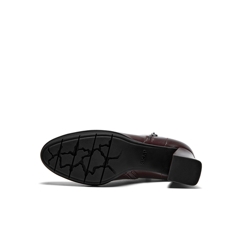 圣伽步SKAP2023新款女低靴短靴商务时装靴AES04DD3