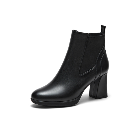 SKAP圣伽步2023新款女低靴短靴时装靴AES05DD3
