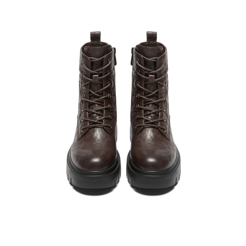 圣伽步SKAP2023冬季新款商务休闲女靴马丁靴NPWAFH02