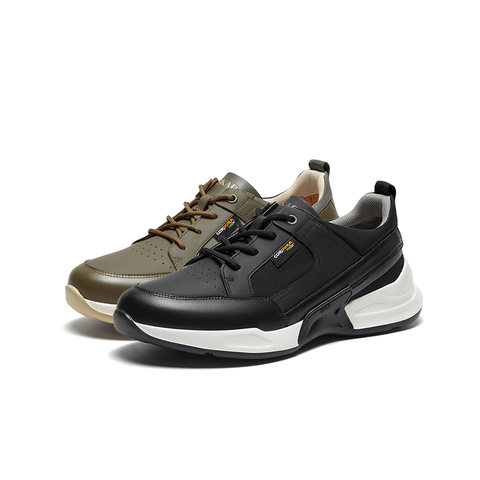 SKAP圣伽步2024春季新款商场同款时尚系带运动休闲男鞋A5L08AM4