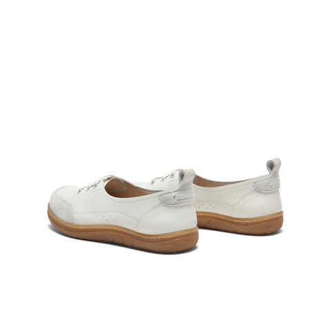 SKAP圣伽步2024春季新款免系带舒适平底浅口女休闲单鞋ACD11AA4