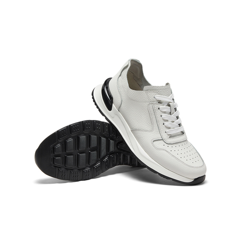 SKAP圣伽步2024春季新款透气系带轻质舒适运动休闲男鞋A6E01AM4