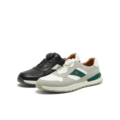 SKAP圣伽步2024秋季新款商场同款舒适大底牛皮革男休闲鞋A6H06CM4