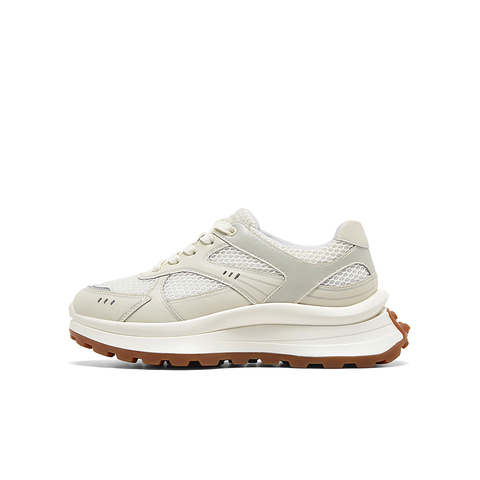 SKAP圣伽步2024秋季新款商场同款系带厚底深口女老爹鞋ADN08CM4