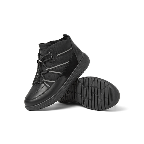 SKAP圣伽步2024冬季新款时尚运动休闲系带厚底女休闲靴AER22DD4