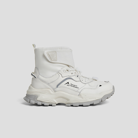 SKAP圣伽步女鞋2024冬季新款厚底系带时尚旅游户外女款运动靴