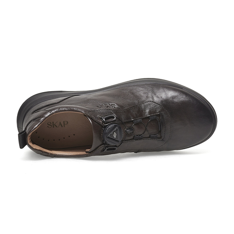 SKAP圣伽步男鞋2024秋季新款软面户外厚底舒适运动风男款休闲鞋