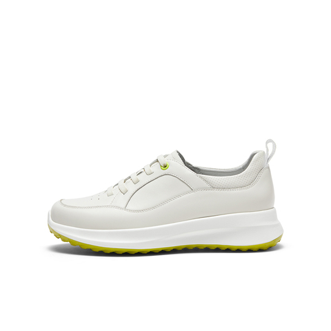 SKAP圣伽步2024秋季新款简约日常轻质厚底运动纯色女款休闲鞋