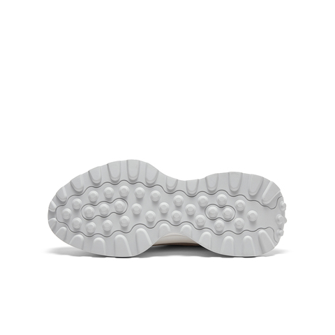 SKAP圣伽步女鞋2024秋季新款简约系带厚底撞色运动女休闲老爹鞋