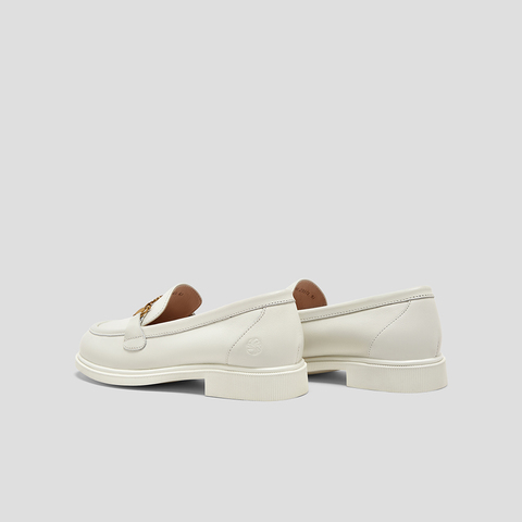 SKAP圣伽步女鞋2024秋季新款日常通勤一脚蹬休闲舒适女款乐福鞋