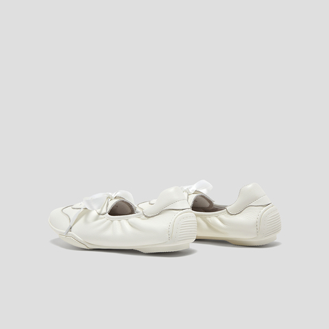 SKAP圣伽步女鞋2024秋季新款平底气质系带舒适日常时尚女款休闲鞋