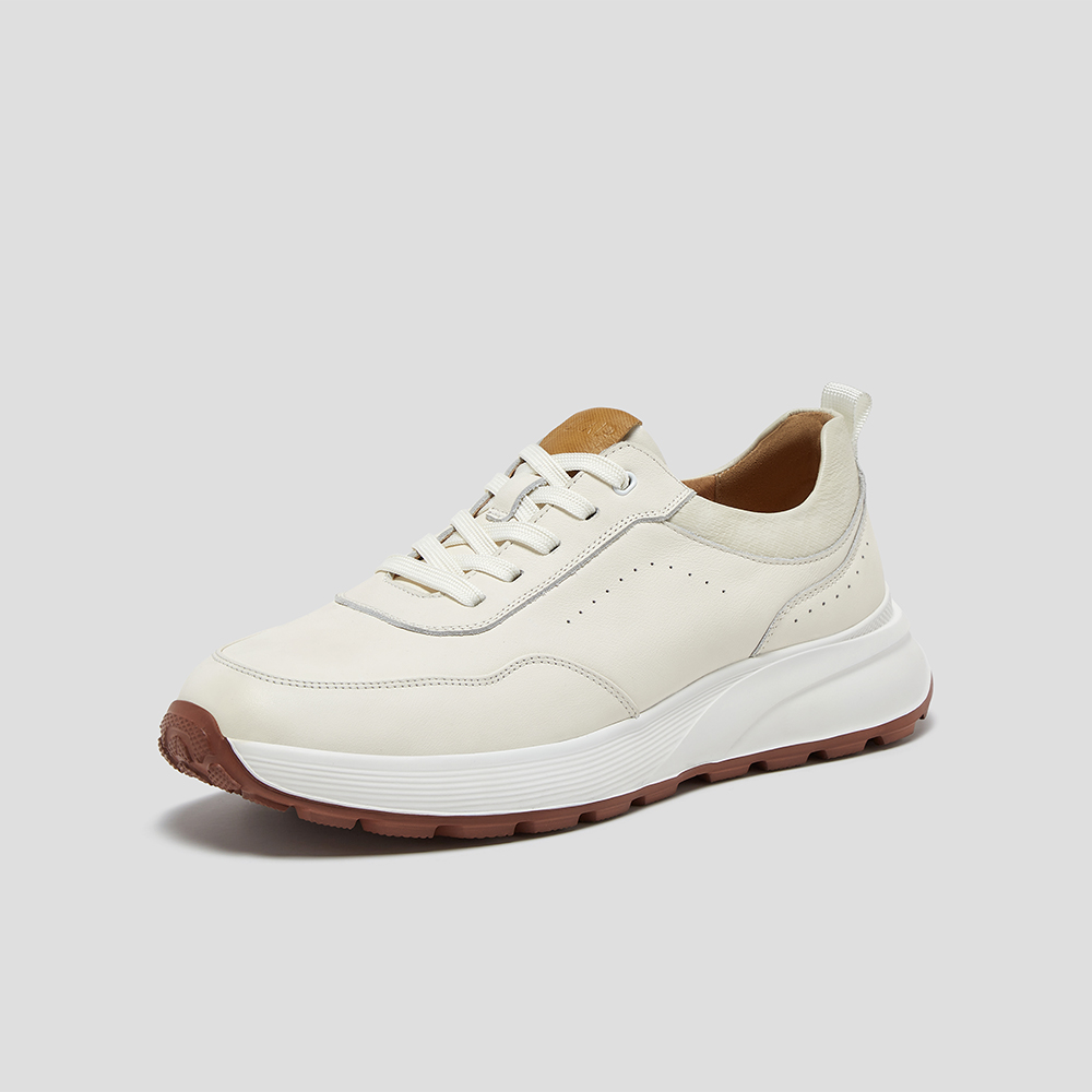 SKAP圣伽步男鞋2024秋季新款户外舒适系带厚底时尚男款休闲运动鞋