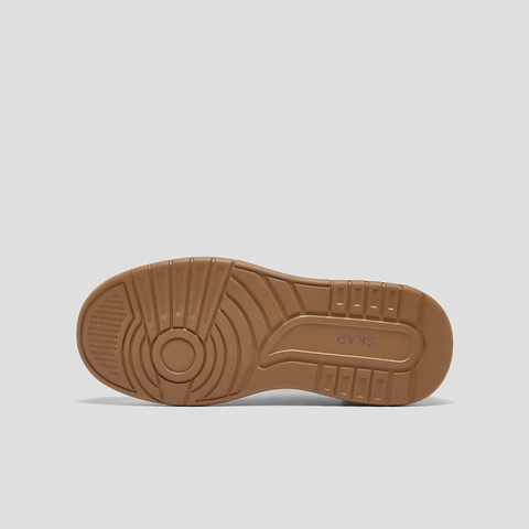 SKAP圣伽步男鞋2024秋季新款百搭运动厚底系带舒适拼色男款休闲鞋