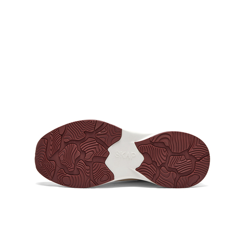 SKAP圣伽步男鞋2024秋季新款厚底气垫舒适系带时尚休闲男款运动鞋