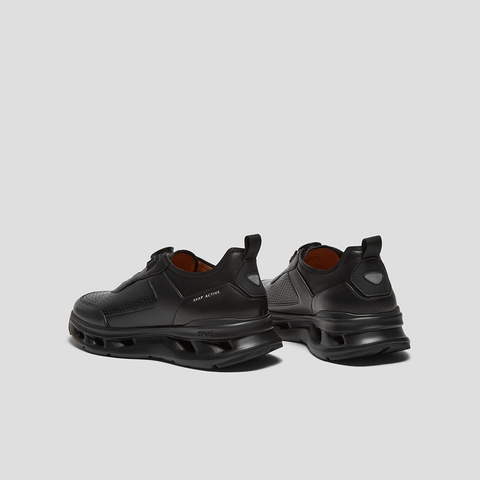 SKAP圣伽步男鞋2025春季新款透气轻便免系带简约男款休闲鞋