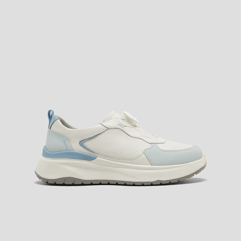 SKAP圣伽步女鞋2025春季新款日常百搭系带厚底女款休闲鞋