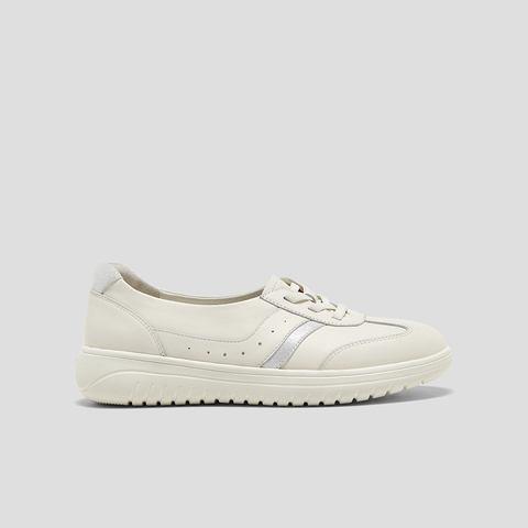 SKAP圣伽步女鞋2025春季新款日常厚底轻质系带女休闲单鞋