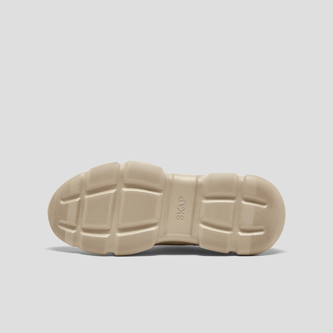 SKAP圣伽步女鞋2025春季新款舒适旋扣便携厚底户外女运动鞋