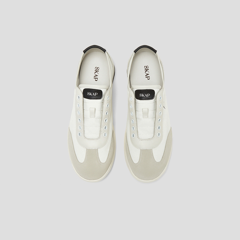 SKAP圣伽步男鞋2025春季新款复古一脚蹬舒适男款休闲运动鞋
