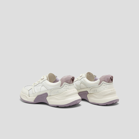 SKAP圣伽步女鞋2025春季新款厚底系带户外舒适女休闲运动鞋