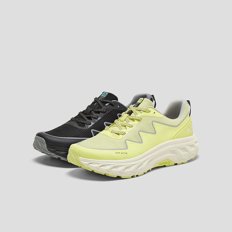 SKAP圣伽步男鞋2025春季新款户外舒适厚底系带男休闲运动鞋