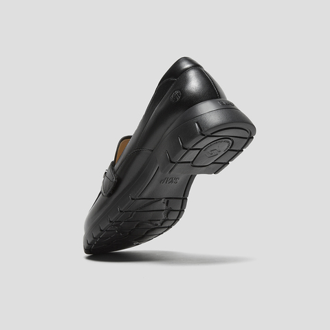 SKAP圣伽步女鞋2025春季新款气质通勤厚底套脚舒适女乐福鞋