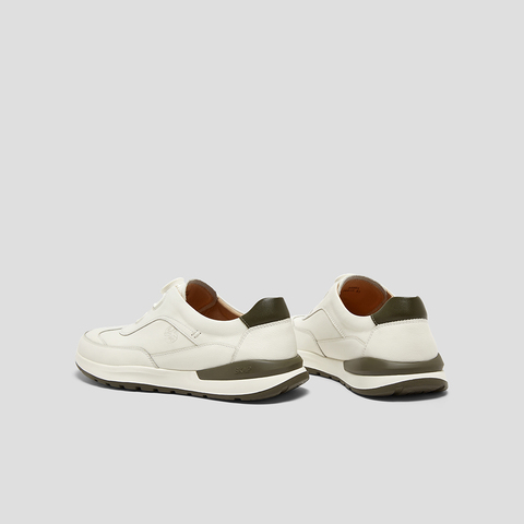 SKAP圣伽步男鞋2025秋季新款运动旋扣拼色舒适时尚日常男款休闲鞋