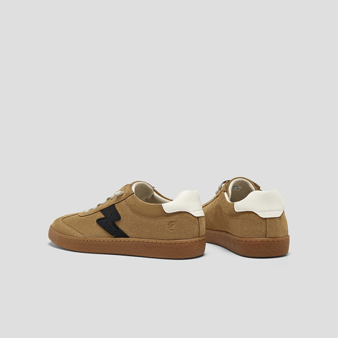 SKAP圣伽步男鞋2025秋季新款德训简约时尚平底舒适松紧带男休闲鞋