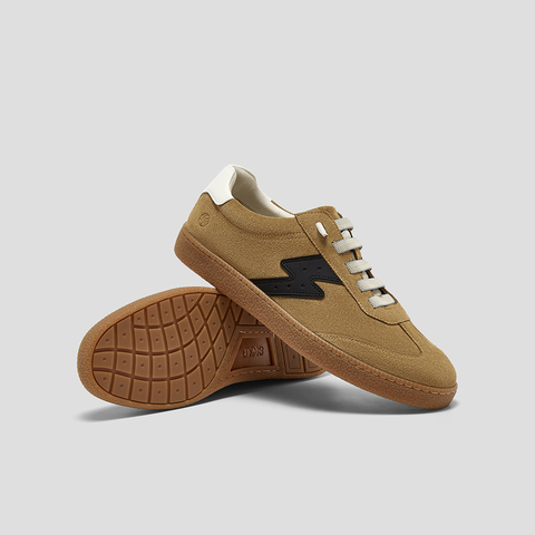 SKAP圣伽步男鞋2025秋季新款德训简约时尚平底舒适松紧带男休闲鞋