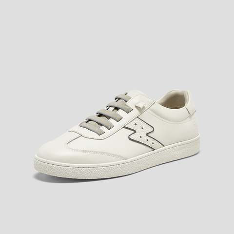 SKAP圣伽步男鞋2025秋季新款德训简约时尚平底舒适松紧带男休闲鞋