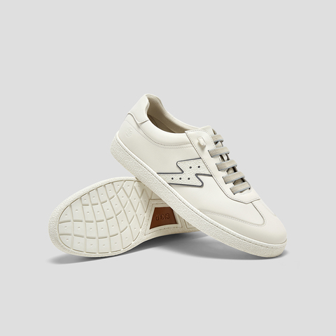 SKAP圣伽步男鞋2025秋季新款德训简约时尚平底舒适松紧带男休闲鞋