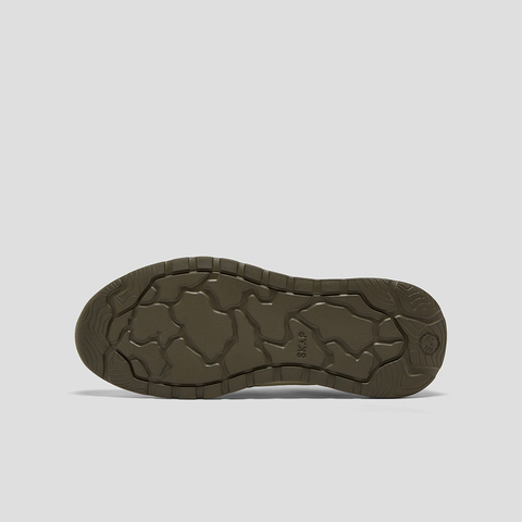 SKAP圣伽步男鞋2025秋季新款运动旋扣拼色舒适时尚日常男款休闲鞋