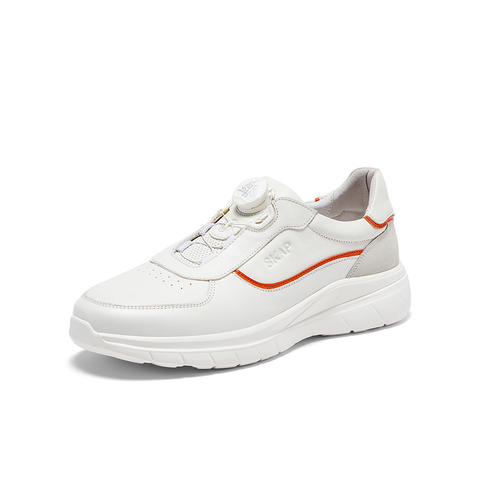 SKAP圣伽步男鞋2025秋季新款日常旋扣轻便简约单鞋男款休闲运动鞋