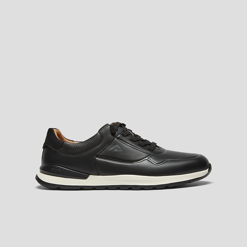 SKAP圣伽步男鞋2025秋季新款运动舒适松紧带潮流透气男士休闲鞋