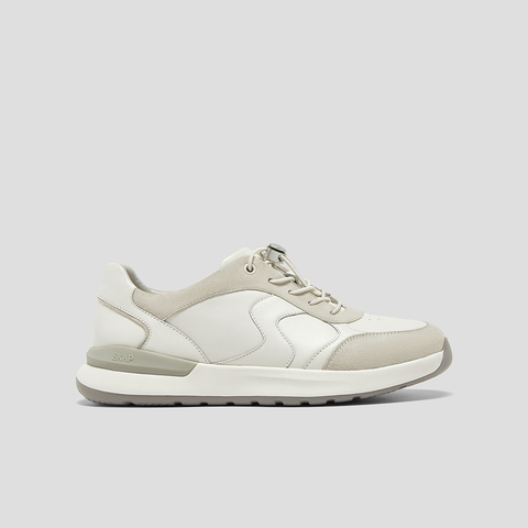 SKAP圣伽步女鞋2025秋季新款舒适单鞋系带简约日常女款休闲运动鞋