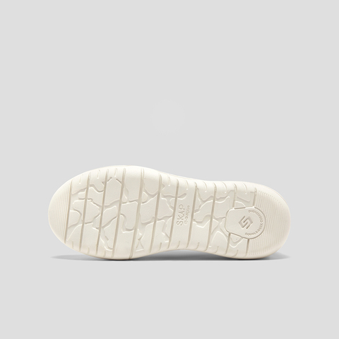 SKAP圣伽步女鞋2025秋季新款小白鞋日常翻盖轻便增高女款休闲鞋