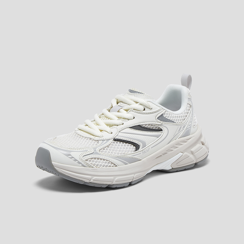 SKAP圣伽步女鞋2025秋季新款老爹鞋增高潮流运动舒适女款旅游鞋