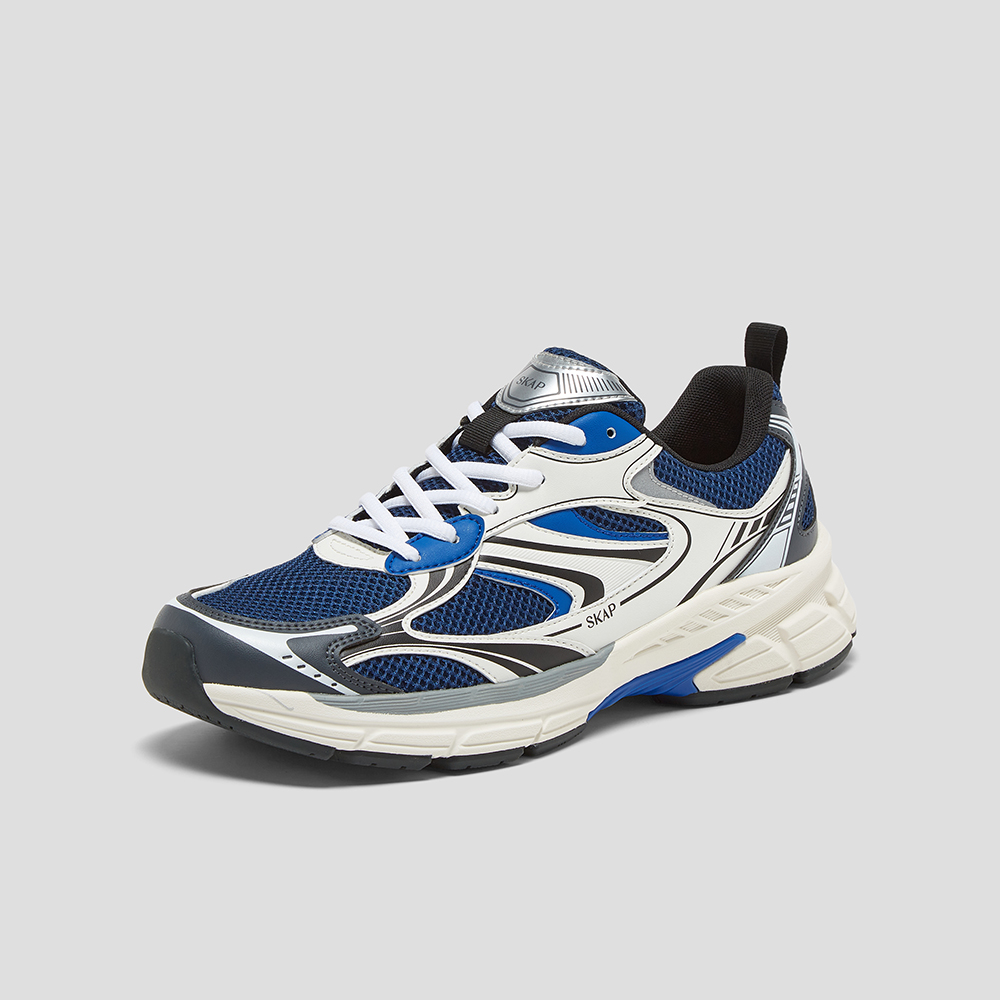 SKAP圣伽步男鞋2025秋季新款休闲网面透气轻便时尚户外男款运动鞋