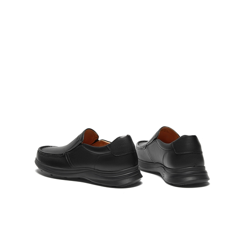 SKAP圣伽步男鞋2025秋季新款软底轻质上班一脚蹬商务休闲男士皮鞋