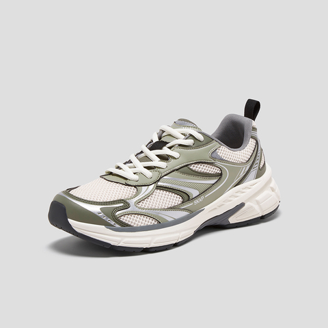 SKAP圣伽步男鞋2025秋季新款休闲网面透气轻便时尚户外男款运动鞋