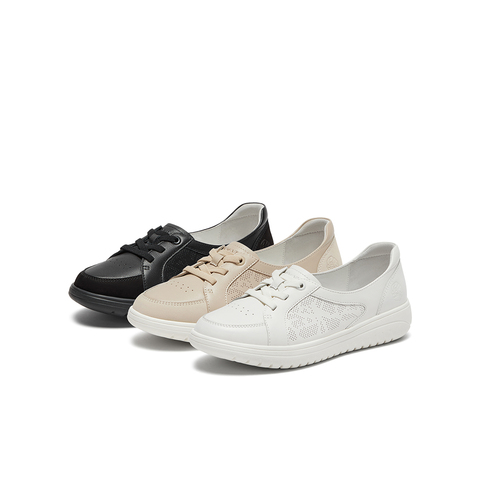 SKAP圣伽步女鞋2025秋季新款日常百搭舒适软底时尚轻质女款休闲鞋