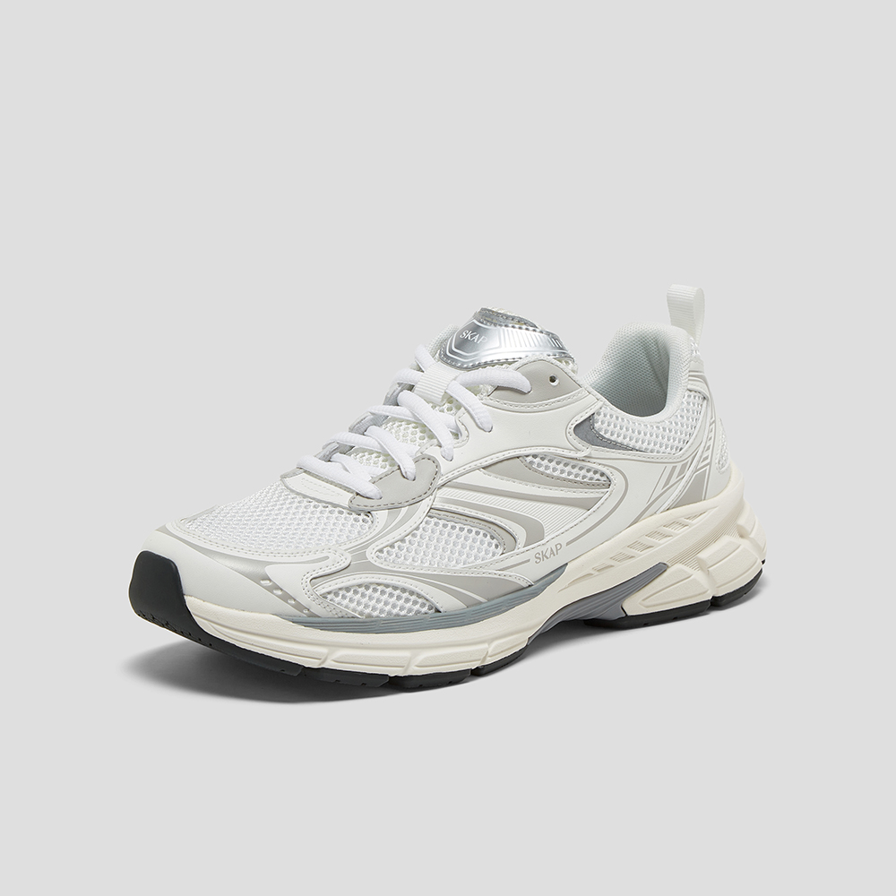 SKAP圣伽步男鞋2025秋季新款休闲网面透气轻便时尚户外男款运动鞋