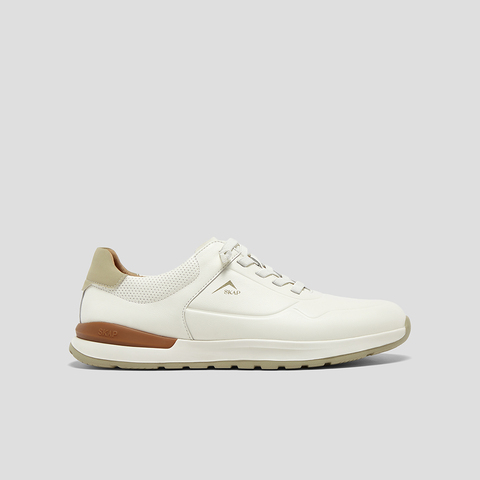 SKAP圣伽步男鞋2025秋季新款运动舒适松紧带潮流透气男士休闲鞋