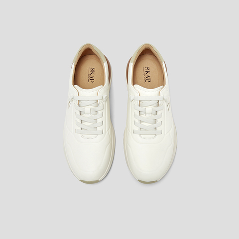 SKAP圣伽步男鞋2025秋季新款运动舒适松紧带潮流透气男士休闲鞋