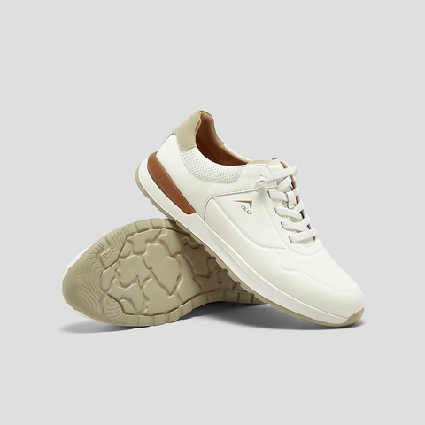 SKAP圣伽步男鞋2025秋季新款运动舒适松紧带潮流透气男士休闲鞋