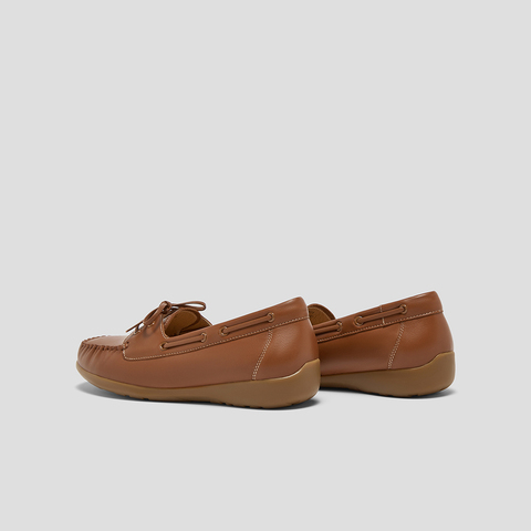 SKAP圣伽步女鞋2025秋季新款休闲乐福通勤蝴蝶结软底复古女豆豆鞋