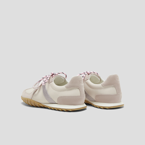 SKAP圣伽步女鞋2025秋季新款德训鞋百搭舒适双鞋带女款运动休闲鞋