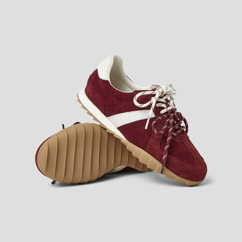 SKAP圣伽步女鞋2025秋季新款德训鞋百搭舒适双鞋带女款运动休闲鞋