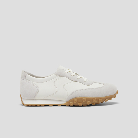 SKAP圣伽步女鞋2025秋季新款德训鞋日常轻便拼接舒适女款休闲鞋