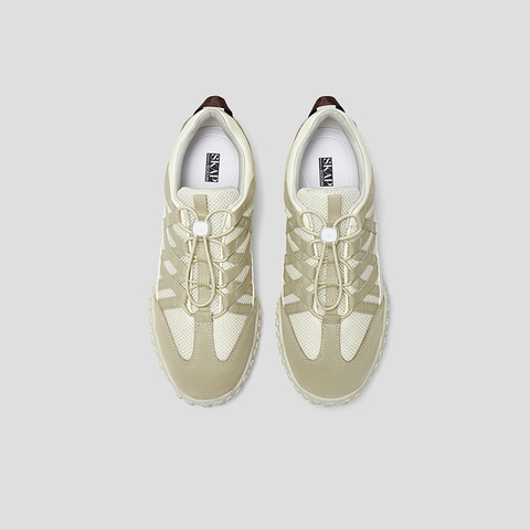 SKAP圣伽步女鞋2025秋季新款休闲拼色运动平底时尚女款芭蕾德训鞋